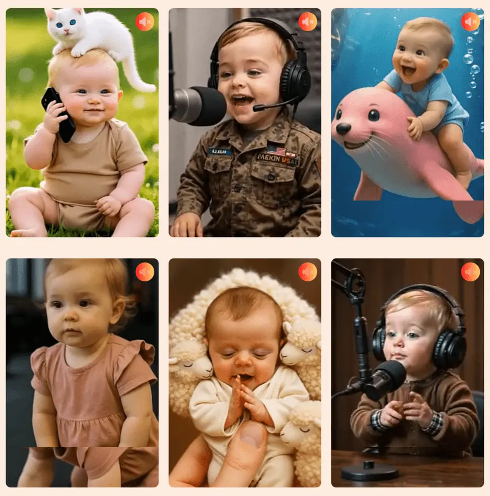 Adorable Baby Short Videos: