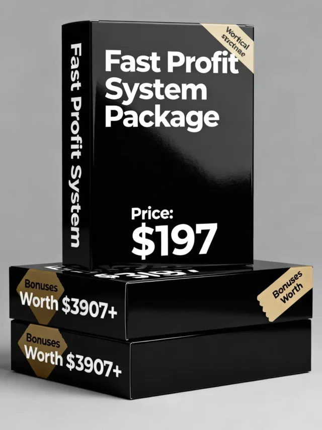 Start Fast Profit System Now