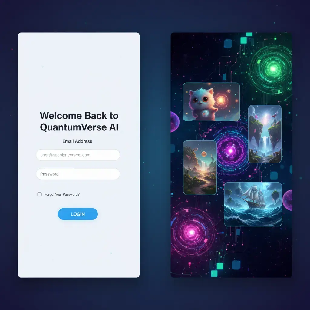 How to use the QuantumVerse AI app Step-by-Step